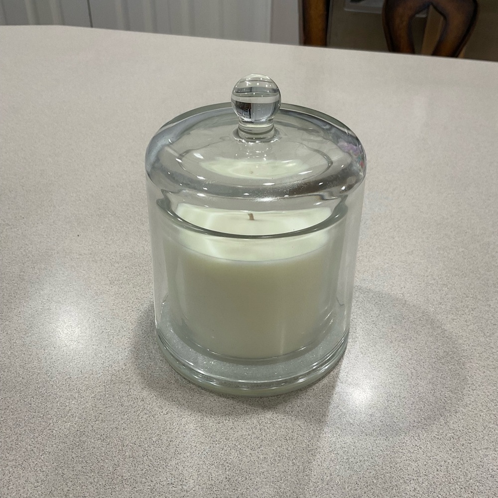 Glass candle